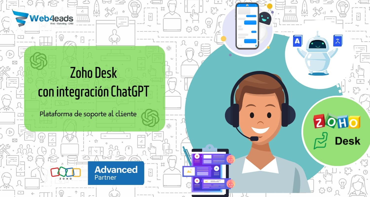 Zoho Desk con integración ChatGPT